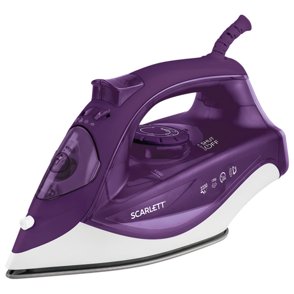 Утюг SCARLETT SC-SI30K51, 2200 Вт, керамическое покрытие, автоотключение, антинакипь, самоочистка
