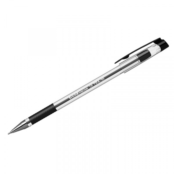 Ручка шариковая Erich Krause "Ultra L-30" черная, 0,7мм, грип