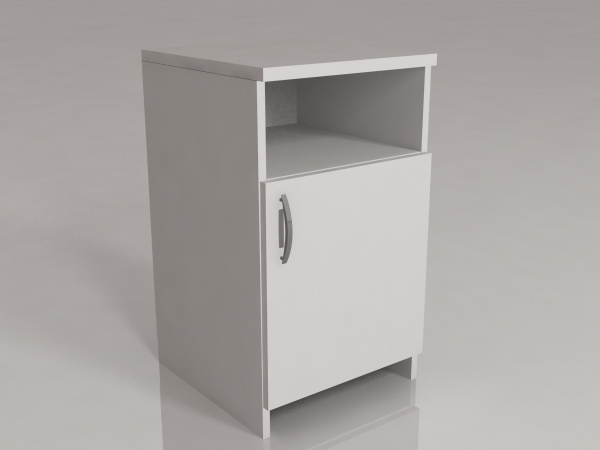 Тумба прикроватная ТП-1-01.01 без опор (полка, дверка). Размеры: 450*450*700мм Тумба прикроватная ТП-1-01.01 без опор (полка, дверка). Размеры: 450*450*700мм