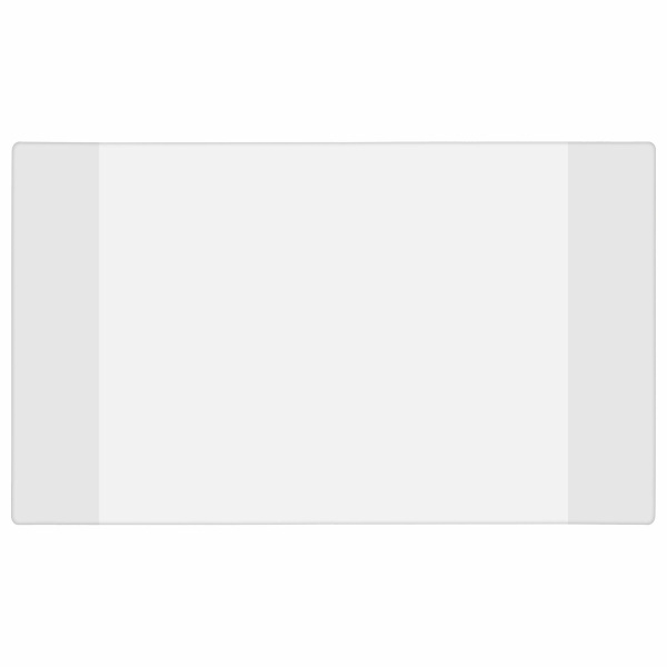 Обложка ПВХ для тетрадей и дневников, ПЛОТНАЯ, 110 мкм, 212х350 мм, прозрачная