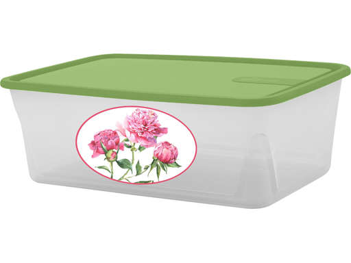 Контейнер для продуктов Sugaramp;Spice Honey 1,6л Пионы