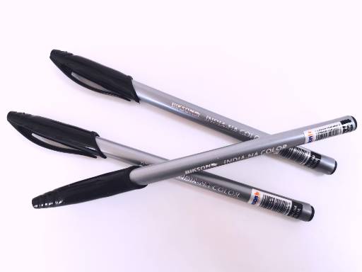 Ручка шариковая, индийская, ТМ "BIKSON" серия "INDIA-NA COLOR", синие чернила арт. IND0007