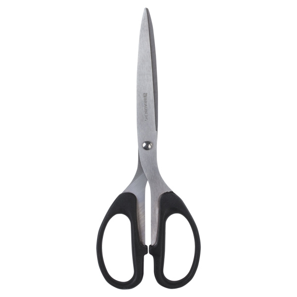 Ножницы BRAUBERG "Classic", 210 мм, чёрные, классической формы, 2-х сторонняя заточка, 230935 Ножницы BRAUBERG "Classic", 210 мм, чёрные, классической формы, 2-х сторонняя заточка, 230935