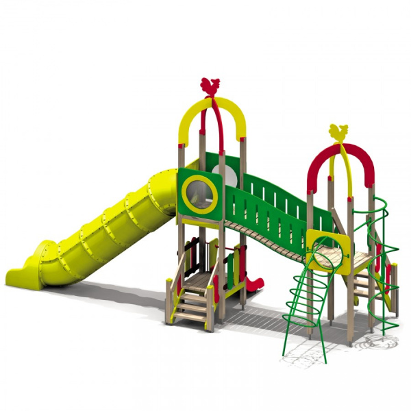 ДИК, Н г.=0,6 (нерж.),Н г.=2,0 (пласт.) (6-12 лет)8520х3760 мм, H = 4680 мм