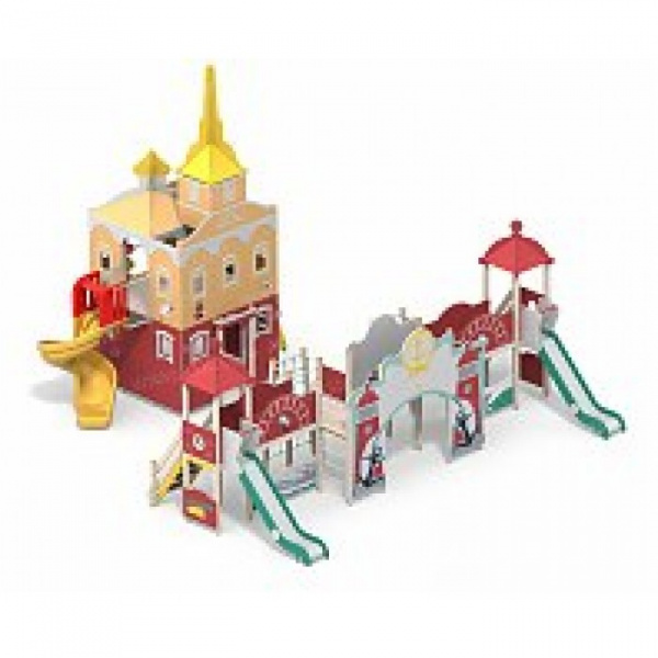 Детский игровой комплекс (6-12 лет 10650х9800; Н=7480