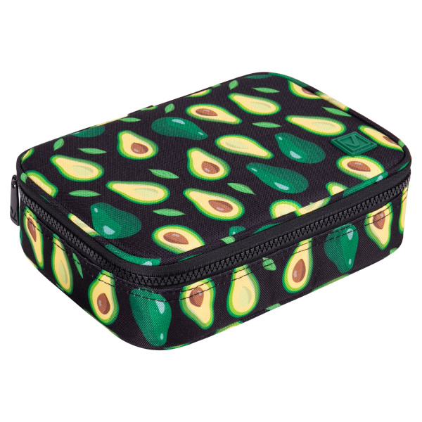 Пенал-косметичка BRAUBERG, 1 отделение, 1 откидная планка, ткань, 21x15x6см, Avocado, 270706 Пенал-косметичка BRAUBERG, 1 отделение, 1 откидная планка, ткань, 21x15x6см, Avocado, 270706