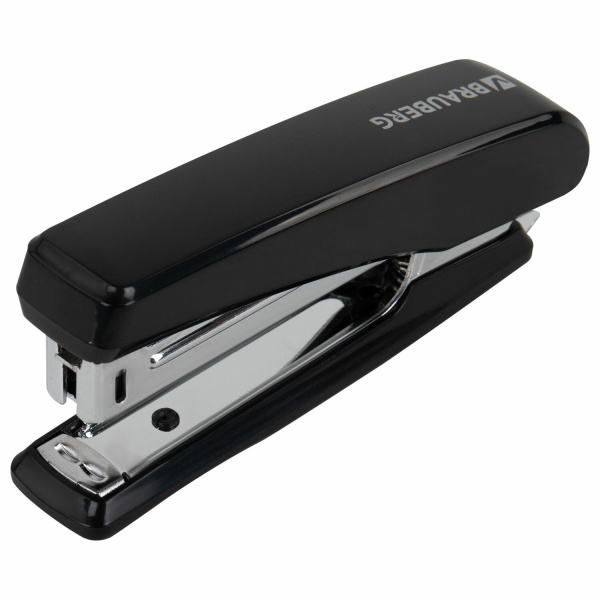 Степлер №10 BRAUBERG "Standard", до 20 листов, черный, 272754 Степлер №10 BRAUBERG "Standard", до 20 листов, черный, 272754