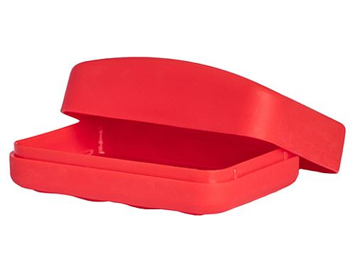 Мыльница "Прямоугольная" микс пластик В1281