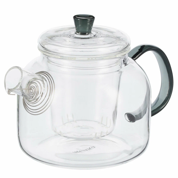 Заварочный чайник 700 мл. цв. серый  Заварочный чайник 700 мл. цв. серый