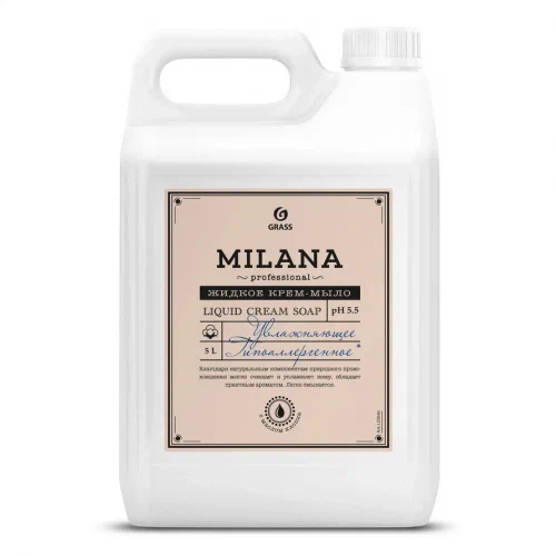 Мыло жидкое 500мл Milana "Original" антибактериальное, ш/к 24504