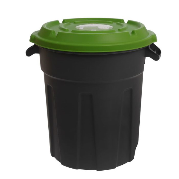 Мусорный бак 60 л, черный