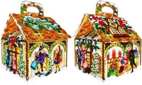 Новогодний подарок "Домик Очарование большой"