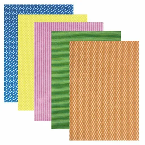 Цветной фетр для творчества А4 ОСТРОВ СОКРОВИЩ с рис., 5л.5цв., толщ.2мм, Графика, 660649