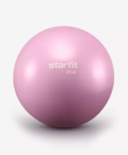 Медбол Starfit розовый 2кг