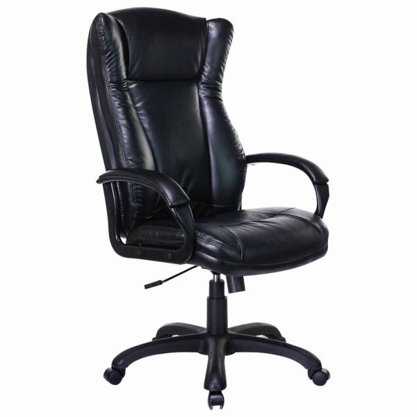 Кресло офисное BRABIX PREMIUM "Boss EX-591", экокожа, черное, 532099 