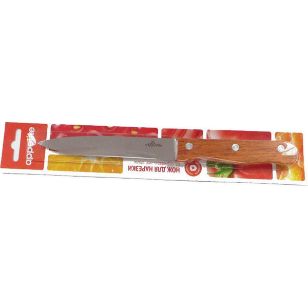 Нож нерж Кантри д/нарезки 12,7см, в блистере FK216D-3