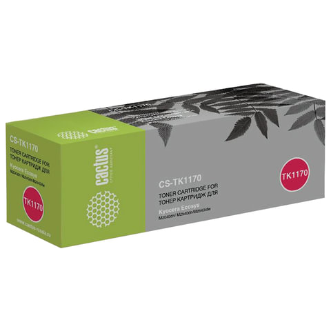 Тонер-картридж CACTUS (CS-TK1170) для KYOCERA M2040dn/M2540dn/M2640idw, ресурс 7200 стр.