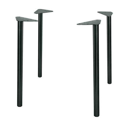 Рама стола для столовых, кафе, дома "Альфа", универсальная, цвет черный