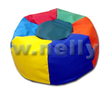 Пуф с гранулами D80*50