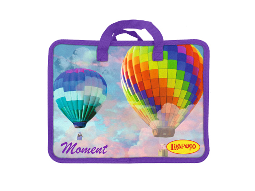 Папка для тетрадей с ручками, А4, ТМ "Лимпопо", "Приключения на шаре" арт.LP0146