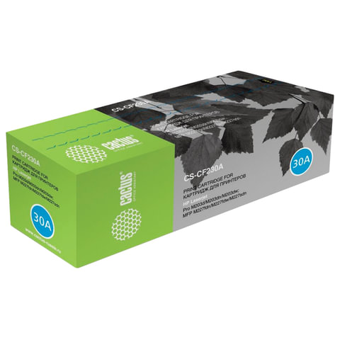 Картридж лазерный CACTUS (CS-CF230A) для HP LaserJetPro M227fdw/M227sdn/M203dn, ресурс 1600 стр. 