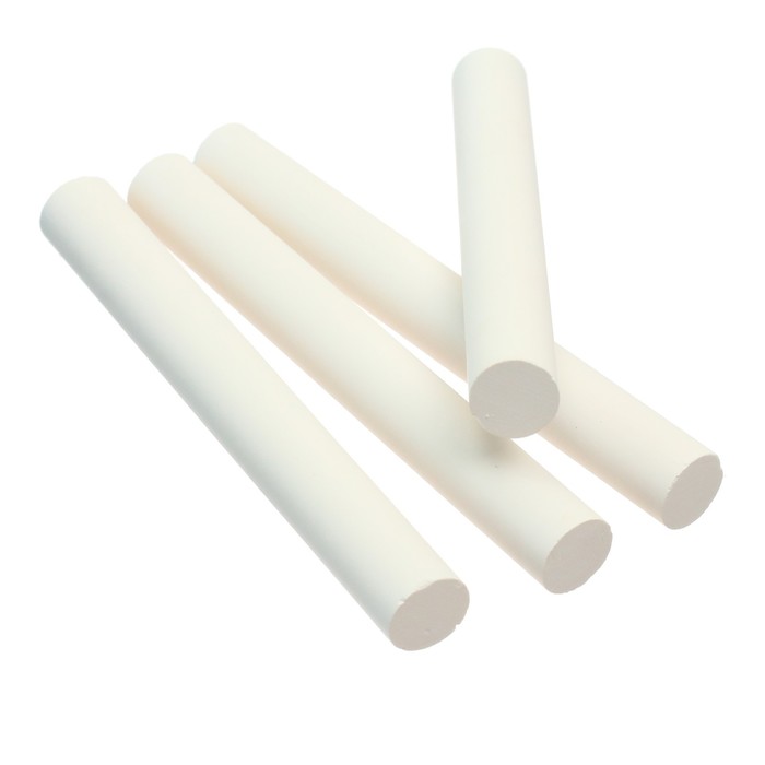 Мел белый 10шт, круглый, Maped WHITE'PEPS формула "без грязи" 593500