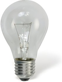 Лампа накаливания OSRAM Classic A CL E27, 60Вт, грушевидная, прозрачн, колба d=60мм, цоколь d=27мм