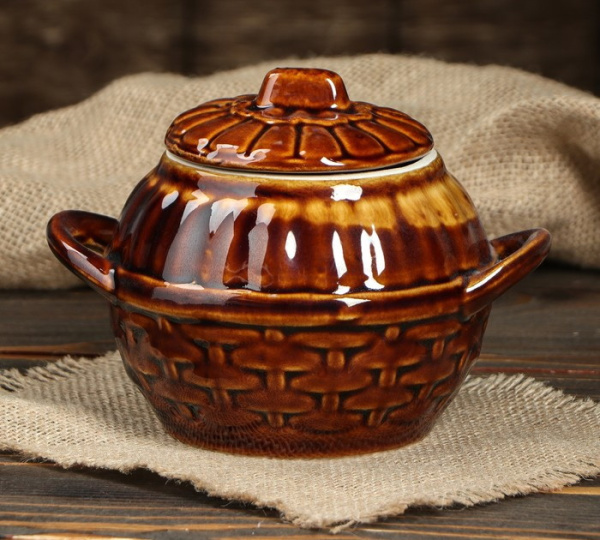 Горшочек для запекания "Корзина", 0.7 л