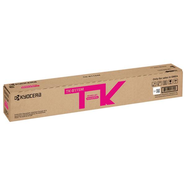 Тонер-картридж KYOCERA (TK-8115M) M8124cidn/M8130cidn, пурпурный, ресурс 6000 стр., оригинальный Тонер-картридж KYOCERA (TK-8115M) M8124cidn/M8130cidn, пурпурный, ресурс 6000 стр., оригинальный