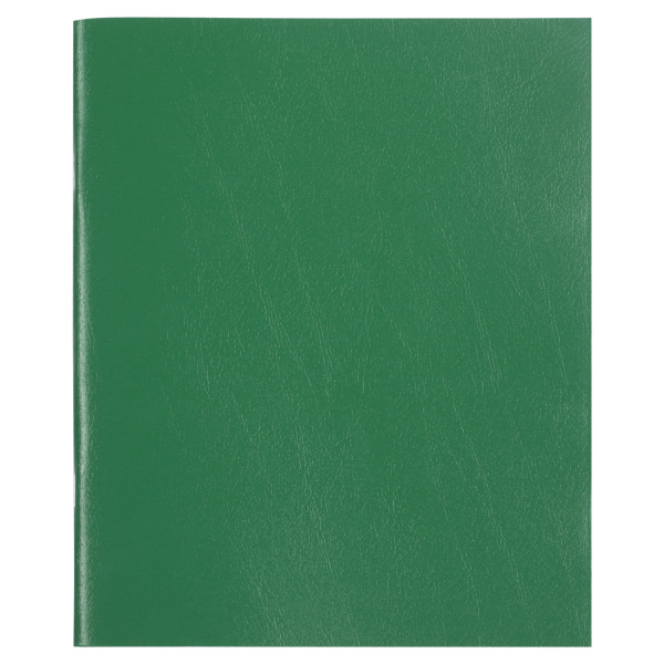 Тетрадь бумвинил 96л. клетка STAFF, офсет №2 ЭКОНОМ, ЗЕЛЕНЫЙ