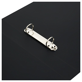 Папка на резинке OfficeSpace "Вита" А4, 500мкм, пластик, черная