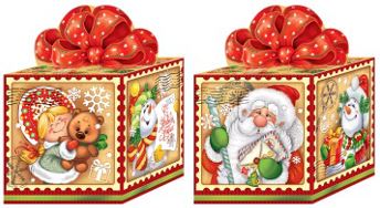 Новогодний подарок "Кубик СИМВОЛ"