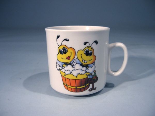 Кружка 200см3 ф.383а "Пчелы" 2С0488Ф34