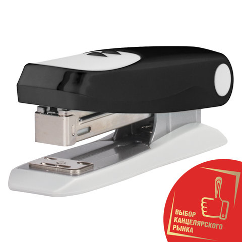 Степлер №24/6, 26/6 BRAUBERG "Germanium" до 20л, черный Степлер №24/6, 26/6 BRAUBERG "Germanium" до 20л, черный