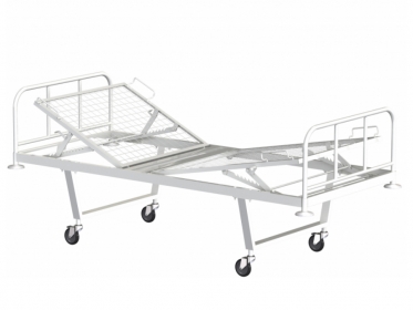 Кровать функциональная двухсекционная МСК - 102. Размеры: 2125*975*900мм