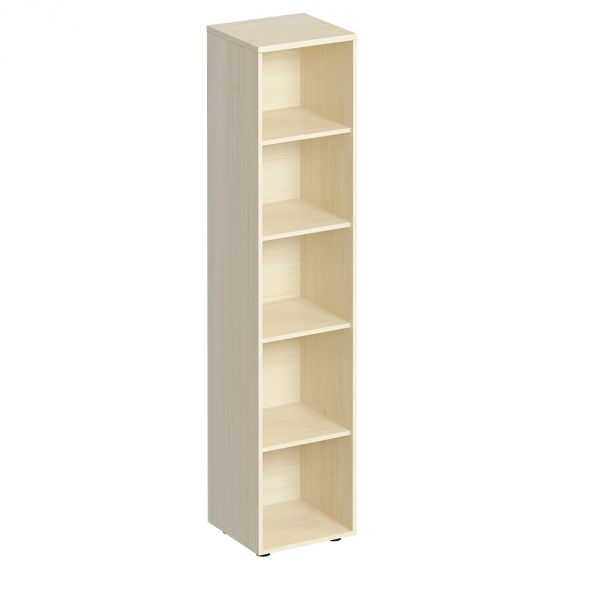Стеллаж высокий узкий 40x38x200 К 428 дуб шамони Комфорт