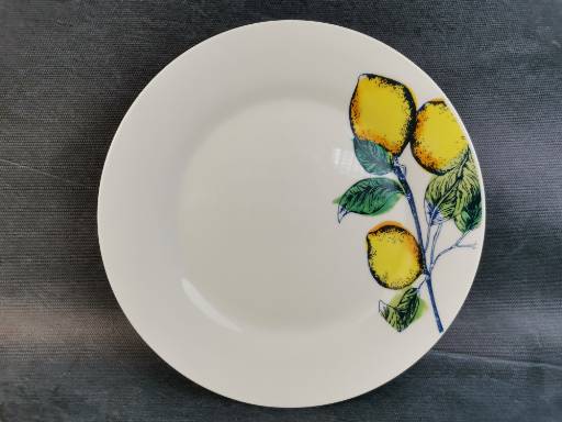 Тарелка обеденная 20 см Лимон ТМ BONAFFINI , арт BON146