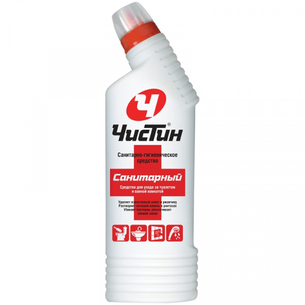 Чистящее средство ЧИСТИН 500мл "Санитарный" для туалета и ванн , жидкость