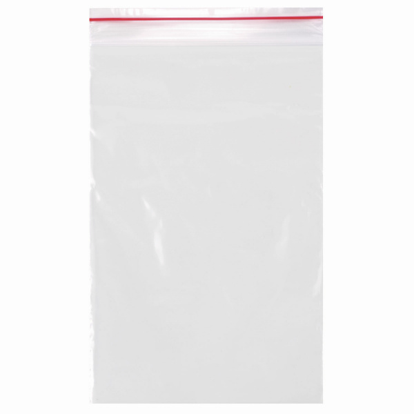 Пакеты с замком "зиплок" (гриппер), комплект 100 шт., 150×200 мм, ПВД, толщина 40 микрон, BRAUBERG