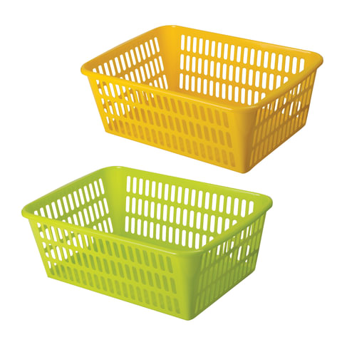 Корзинка для хранения универсальная, пластиковая, 12,5х36х25 см, ассорти, 4333300