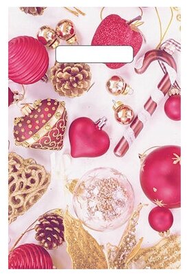 Пакет с вырубной неусиленной ручкой 20х30 (30) НГ Блеск Россия ВНР50053