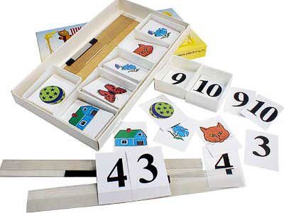 Счетная лесенка (ламинир.с магнит.креплением) Счетная лесенка (ламинир.с магнит.креплением)