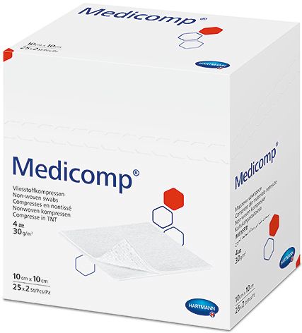 Салфетки стерильные Medicomp 10 х 10 