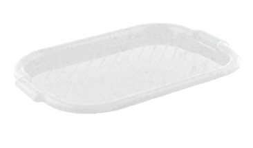 Поднос пластм.д/переноса посуды больш.мраморн.ПЦ1440МР(пластик)