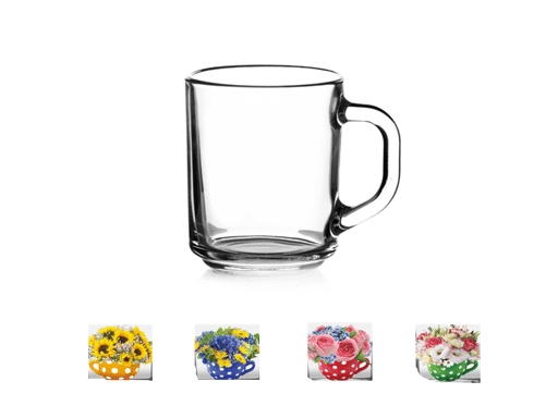 Кружка "Gren tea""Цветочная чаша" 200мл 07с1335