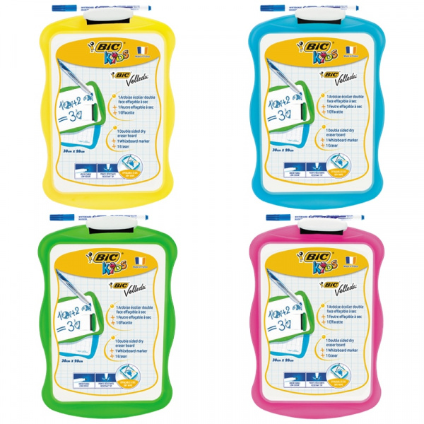 Доска для рисования с маркером Bic "Velleda", А4