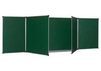 Доска учебная пятиэлементная (мел) 3400х1000х10 (ДК55з)