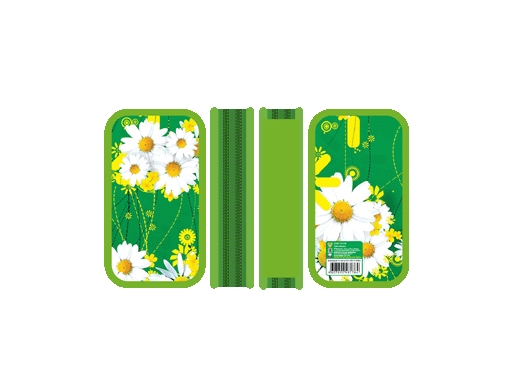 Пенал большой двухсекц.тканевый торец 190*105 ЯРКИЕ РОМАШКИ 2019 ПО-090 Пенал большой двухсекц.тканевый торец 190*105 ЯРКИЕ РОМАШКИ 2019 ПО-090