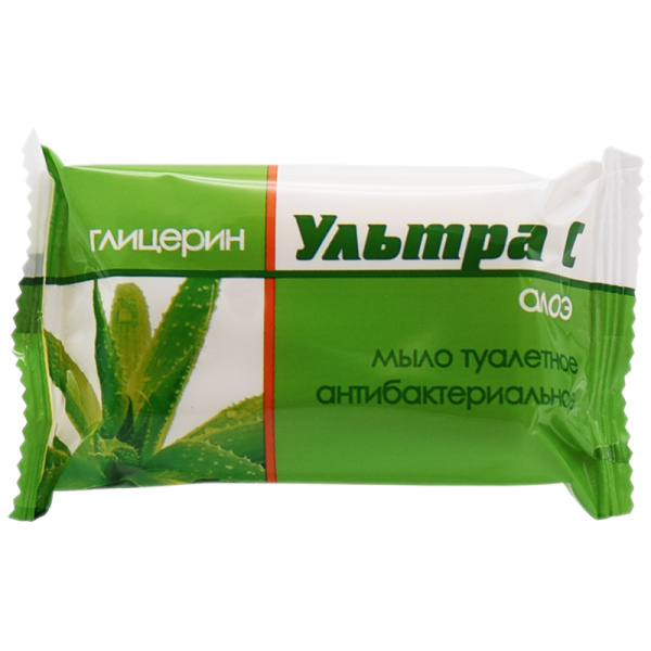 Мыло туалетное 90г ММЗ "Стандарт. Антибактериальное. Ультра С", флоу-пак