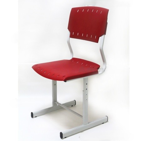 Стул ученический на плоскоовальном основании